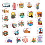 Travel City Landscape 50 Stickers Pack | Famous Bundle Stickers | Waterproof Bundle Stickers