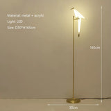 Lampadaire LED Crane The Bird : illuminez avec style