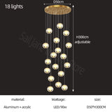 Crystal Ball Staircase Chandelier: Enhancing Your Space