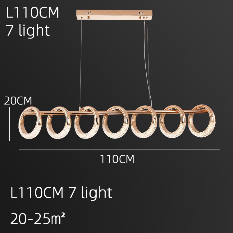 Crystal Loops Hanging Light – Illuminate in Style!