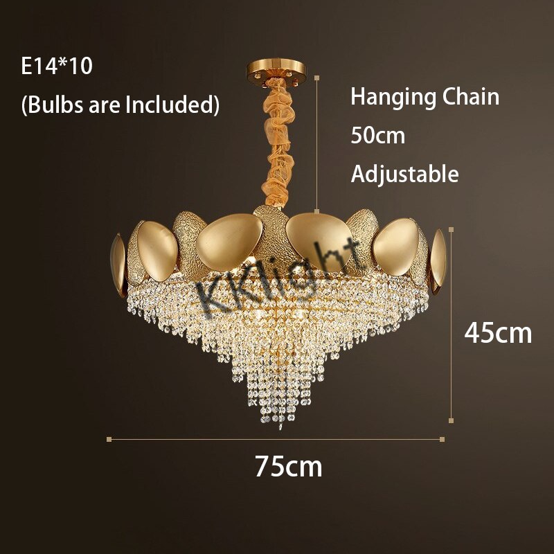 Crystal Pendant Lamp Chandelier: Illuminate with Elegance