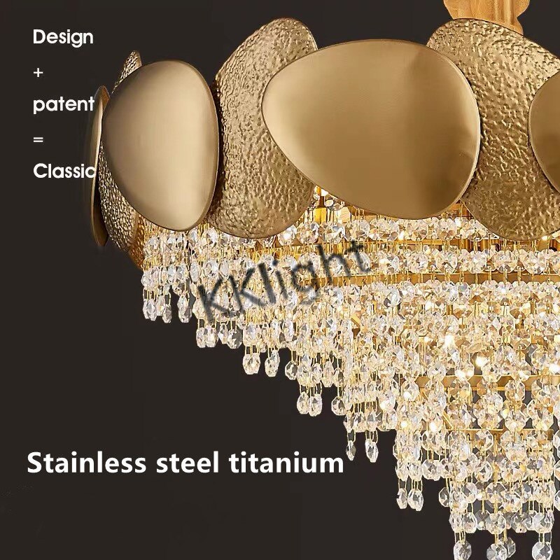 Crystal Pendant Lamp Chandelier: Illuminate with Elegance