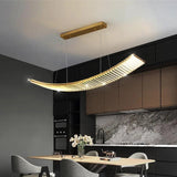 Crystal Slope Pendant Kitchen Island Light