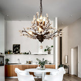 Crystal Tree Chandelier: Elegant Lighting Fixture