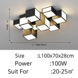 Cubes Ceiling Light - Illuminate with a Modern Flair