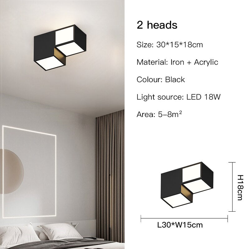 Cubes Ceiling Light - Illuminate with a Modern Flair