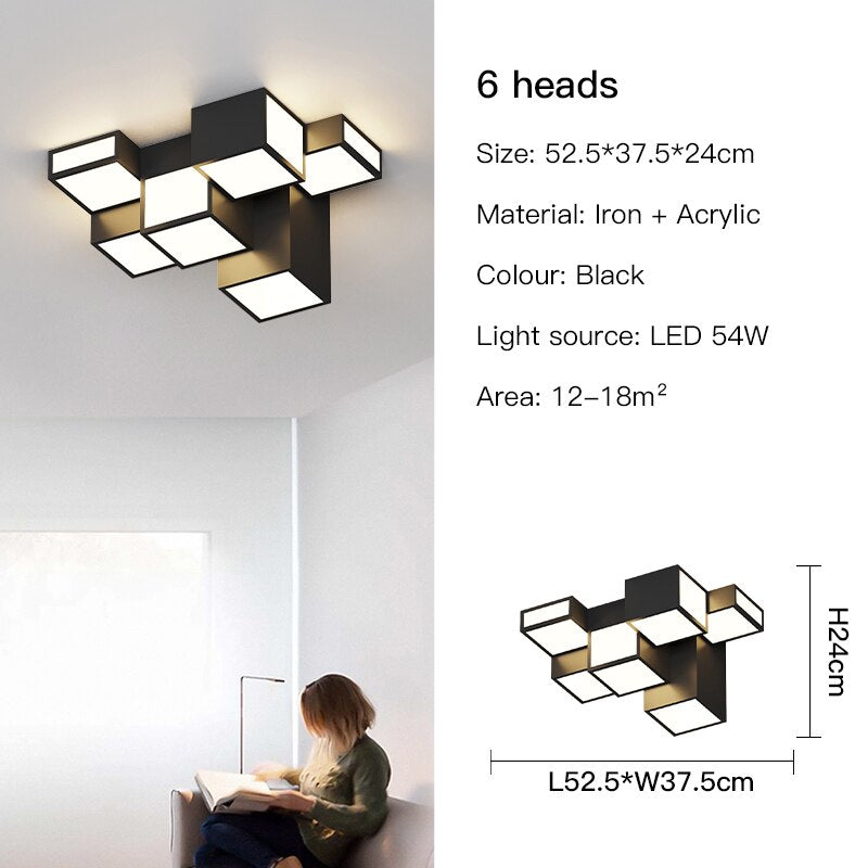 Cubes Ceiling Light - Illuminate with a Modern Flair