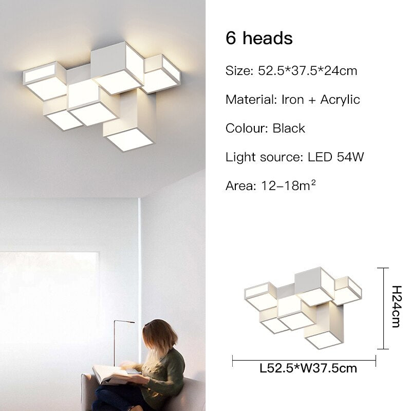 Cubes Ceiling Light - Illuminate with a Modern Flair