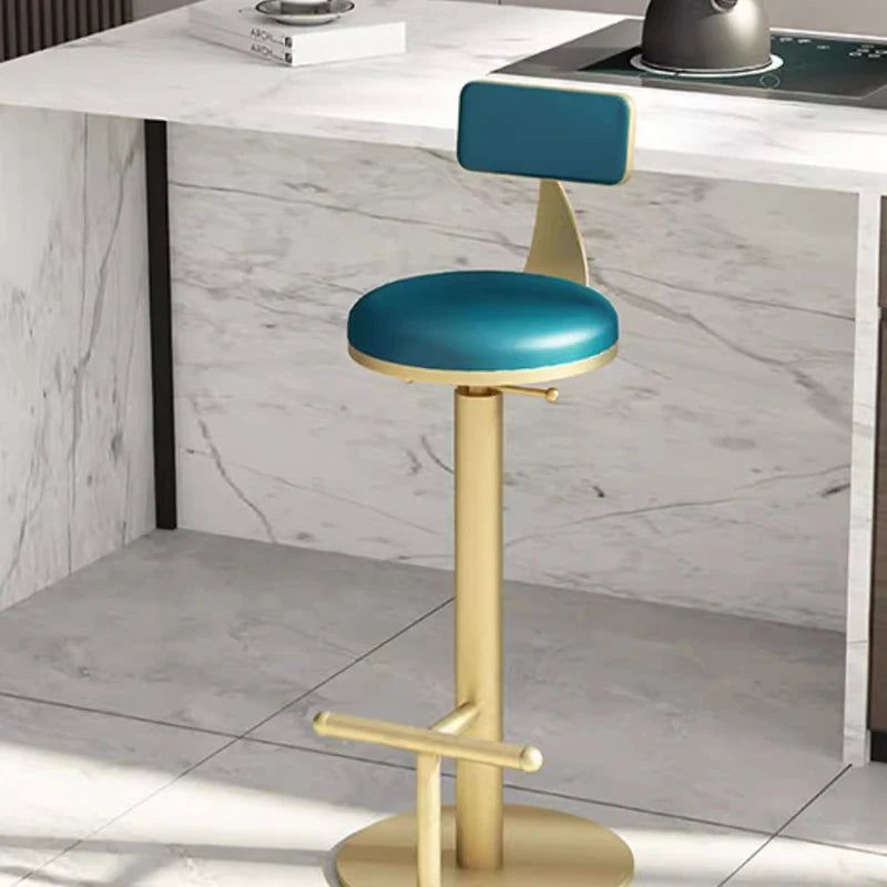 Cucina Velvet Bar Stool Chair for Kitchen Island Counter