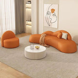 Curved Grande Sofa Set - Luxury at its Peak