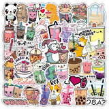 Cute Drink Anime Stickers Aesthetic Kawaii Laptop Guitar Luggage Fridge Phone Graffiti Sticker Decal Kid Classic Toys