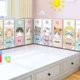 Coussins de sécurité rembourrés muraux pour enfants Cute Kitten Friends