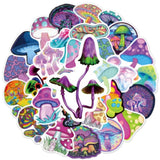 Cute Mushroom Cartoon Graffiti Stickers