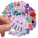 Cute Octopus Stickers Pack | Famous Bundle Stickers | Waterproof Bundle Stickers