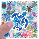 Cute Turtle Stickers Pack | Famous Bundle Stickers | Waterproof Bundle Stickers