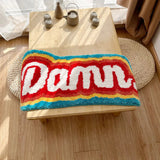 Tapis DAMN Letter Element : style avant-gardiste et confort dans les moindres détails