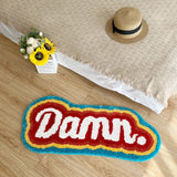 DAMN Letter Element Teppich: Ausgefallener Stil und Komfort in jedem Detail