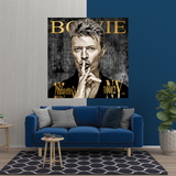 David Bowie Leinwand-Wandkunst – exquisite Kollektion für Fans