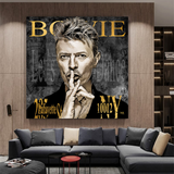 David Bowie Leinwand-Wandkunst – exquisite Kollektion für Fans