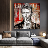 David Bowie Canvas Wall Art: Unique and Iconic Masterpieces