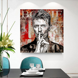 Décoration murale sur toile David Bowie : chefs-d'œuvre uniques et emblématiques