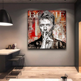 David Bowie Canvas Wall Art: Unique and Iconic Masterpieces