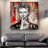 David Bowie Canvas Wall Art: Unique and Iconic Masterpieces