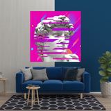 David Sculpture Canvas Wall Art