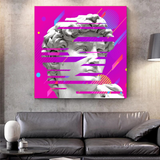 David Sculpture Canvas Wall Art