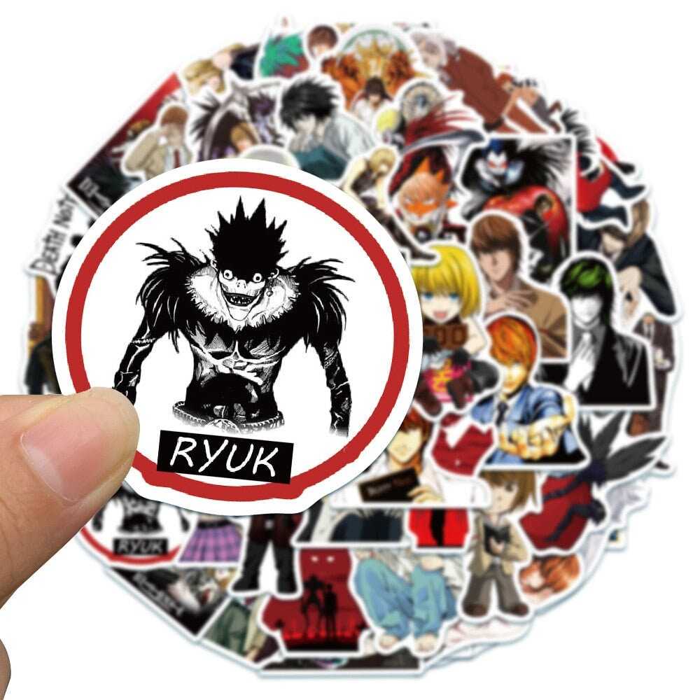 Death Note Stickers Pack | Famous Bundle Stickers | Waterproof Bundle Stickers