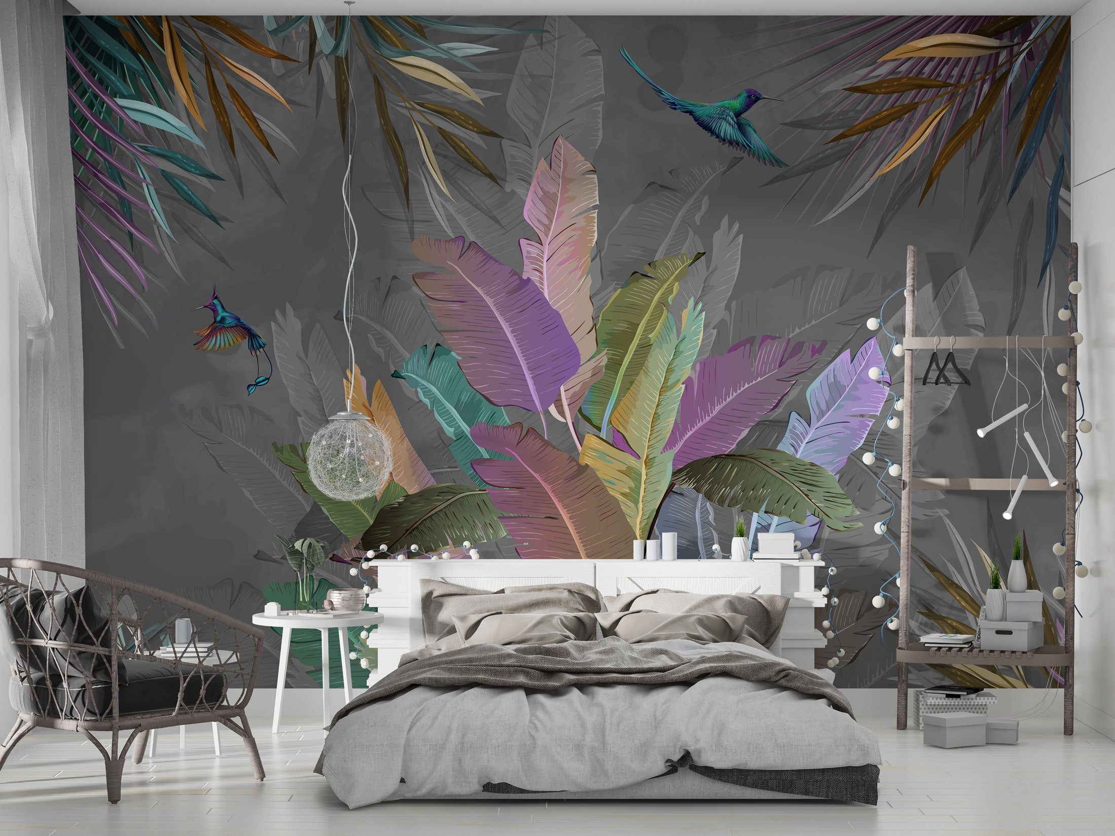 Deep Forest Wallpaper Mural - High-Quality Nature Wall Art