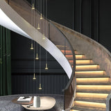 Lustre d'escalier de luxe Designer Arc
