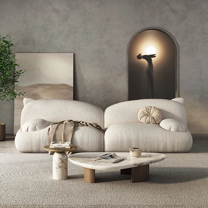 Italienisches Designer-Sofaset im Katzendesign