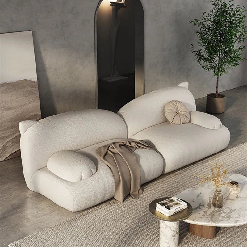 Italienisches Designer-Sofaset im Katzendesign