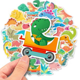 Cartoon Dinosaur Stickers Pack | Famous Bundle Stickers | Waterproof Bundle Stickers