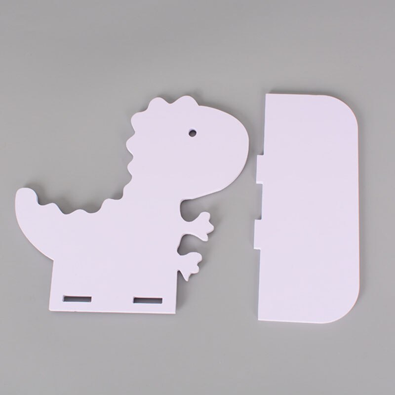 Dinosaur Wall Shelf for Kids Room - Wooden Design