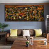 Discussing Divine Comedy Canvas Wall Art