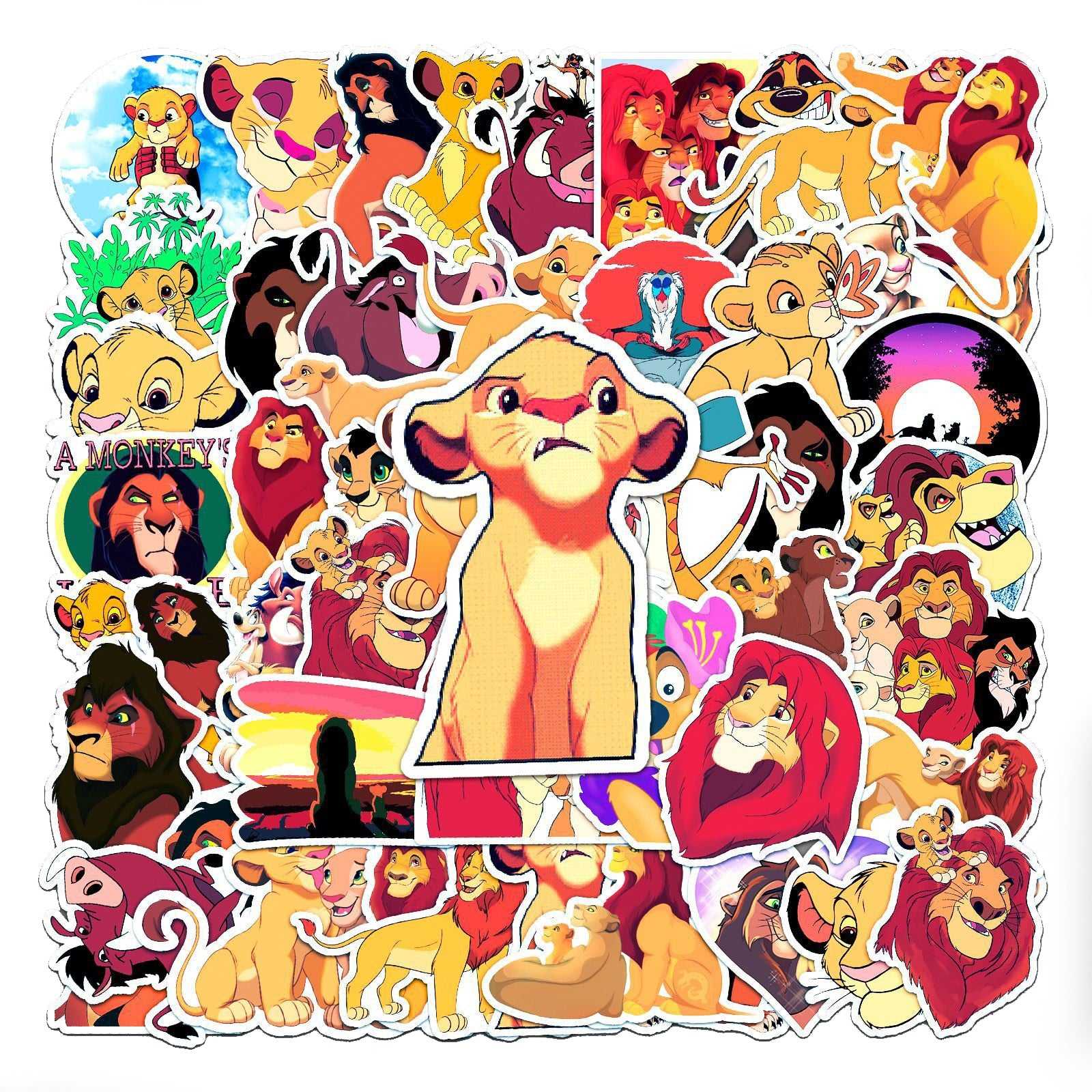 Disney Cartoon The Lion King Graffiti Stickers