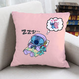 Housse de coussin Disney Taie d'oreiller Lilo et Stitch Taies d'oreiller