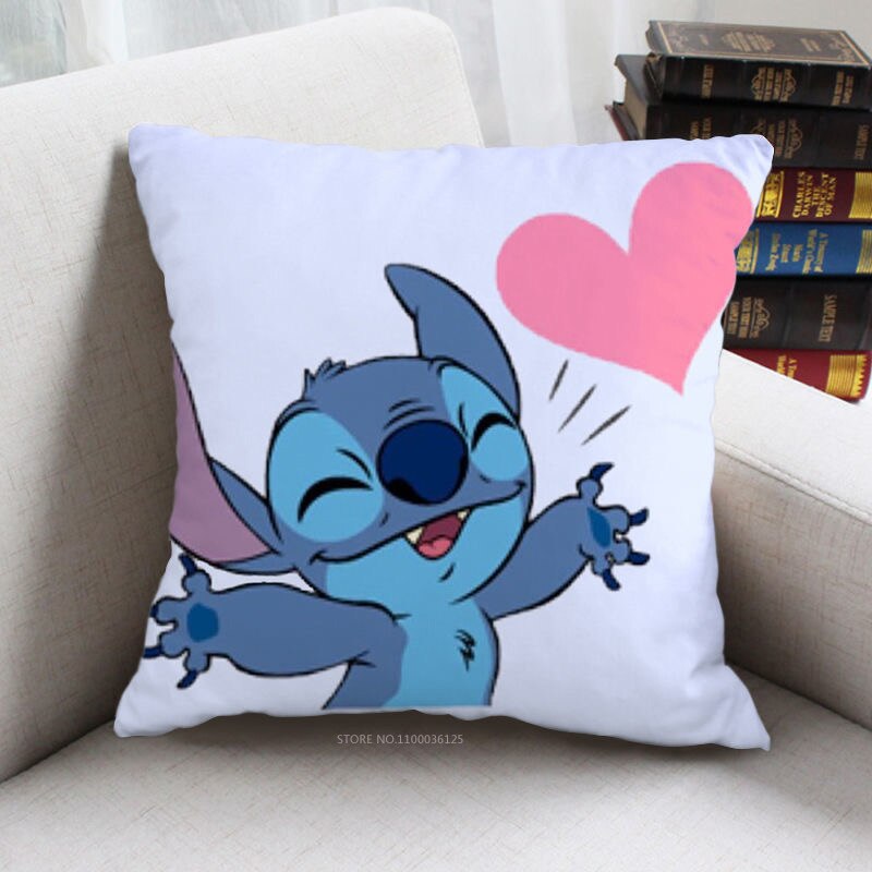 Disney Cushion Cover Pillowcase Lilo and Stitch Pillow Cases