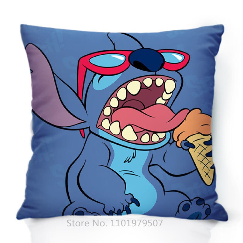 Disney Lilo and Stitch Kids Throw Pillow Case