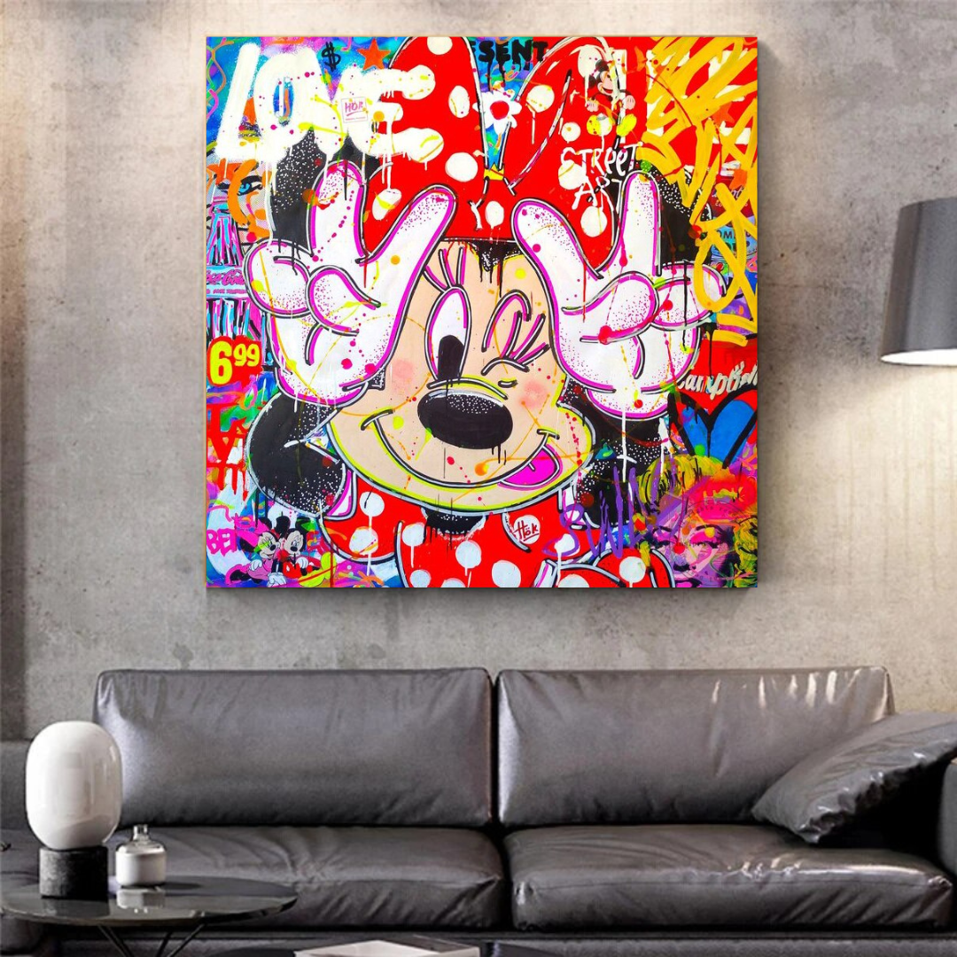 Disney Mickey Love Poster: Zeigen Sie Ihre Zuneigung