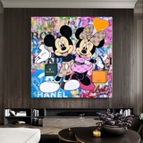 Disney Mickey & Minnie Mouse Canvas Wall Art