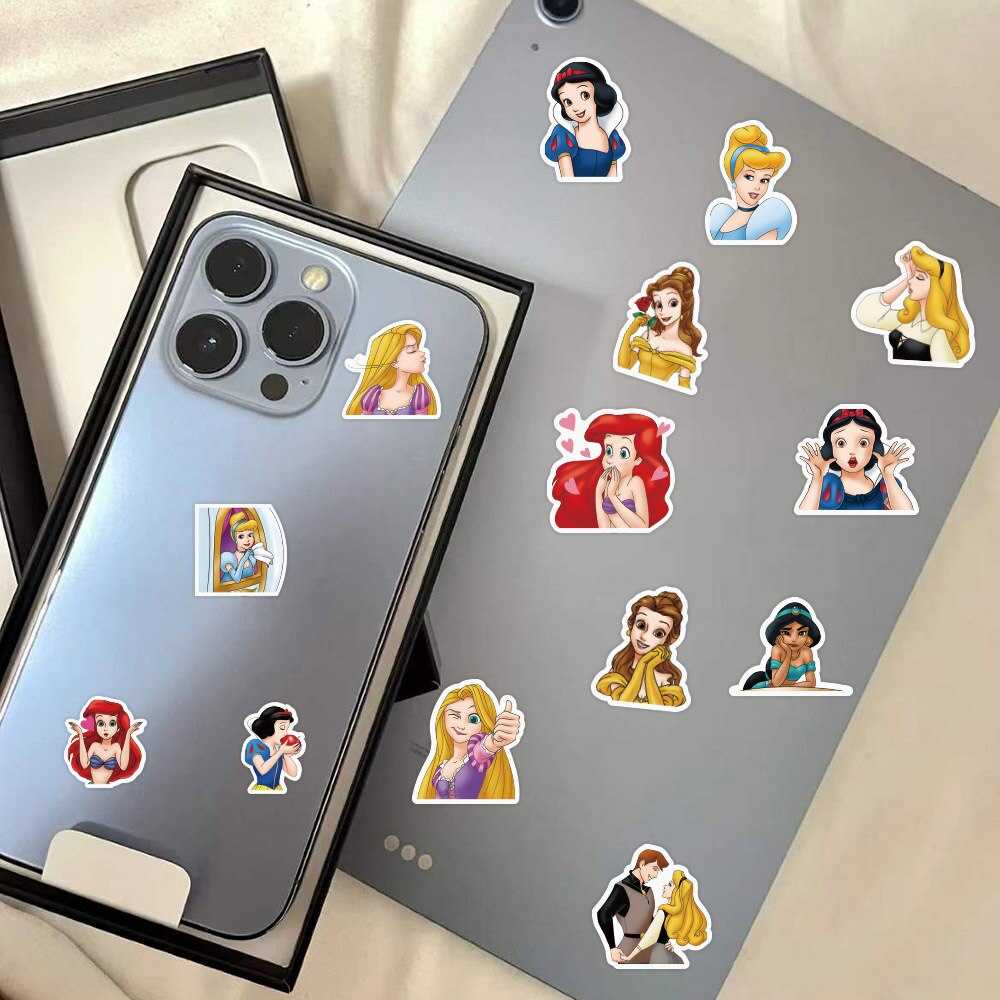 Disney Mix Cute Princess Graffiti Stickers