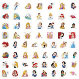 Disney Mix Cute Princess Graffiti Stickers