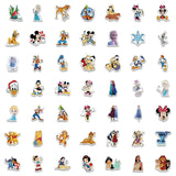 Disney Mix Cartoon Micky Princess Stickers Pack | Famous Bundle Stickers | Waterproof Bundle Stickers