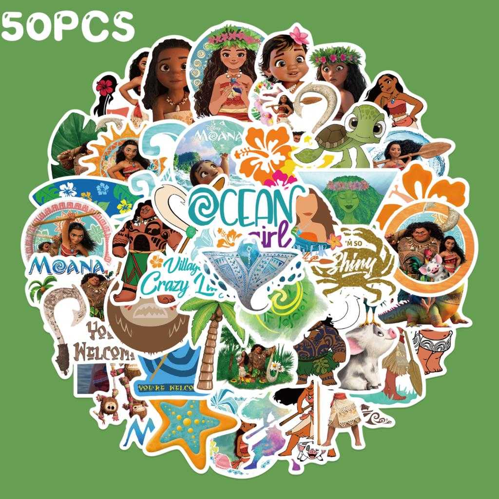 Disney Moana Cartoon Stickers