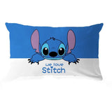 Disney-Kissenbezüge, Kissenbezug, Cartoon-Lilo-Stich-Kissenbezug für Bett, Sofa, Weihnachten, Jungen und Mädchen, Geschenk, 40 x 65 cm