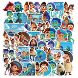 Disney Movie Luca Stickers for Luggage Motorcycle Skateboard Guitar Car Cool Waterproof Graffiti Sticker Kids Toy