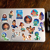 Disney Movie Luca Stickers for Luggage Motorcycle Skateboard Guitar Car Cool Waterproof Graffiti Sticker Kids Toy